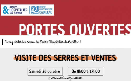 Portes ouvertes aux serres du CH de Cadillac automne 2024