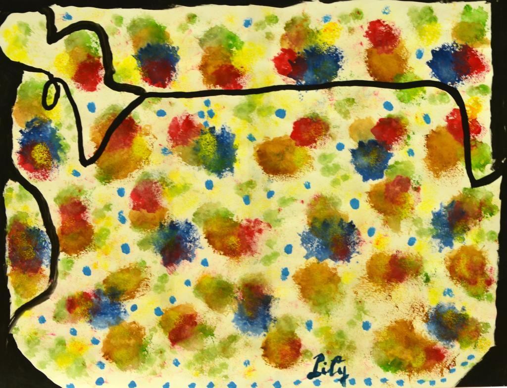 056-« A la manière de Klee »-65x50