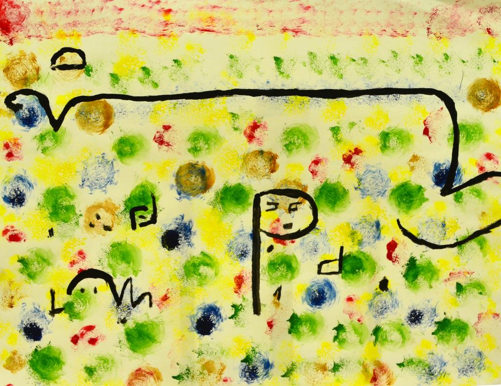 057-« A la manière de Klee »-65x50