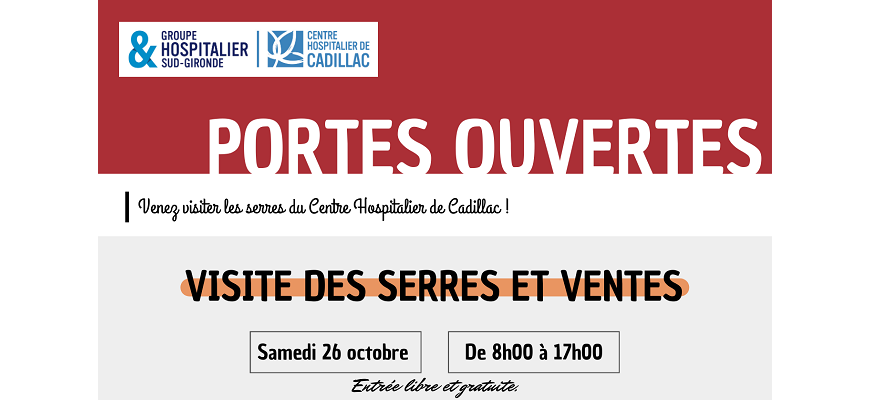 Portes ouvertes aux serres du CH de Cadillac automne 2024