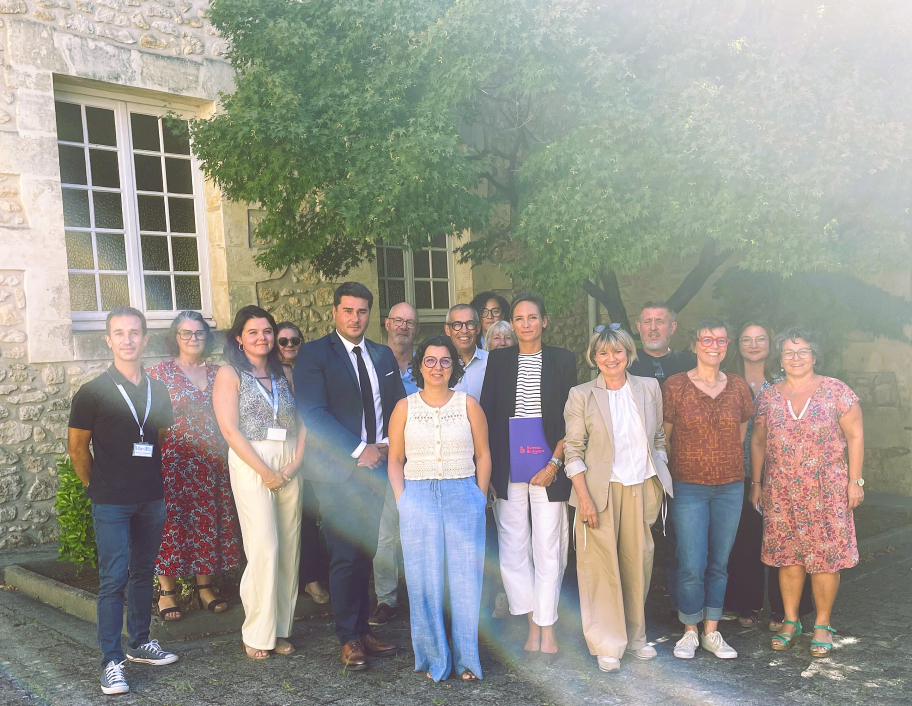 Photo de groupe lors de la visite du 17 septemmbre 2026