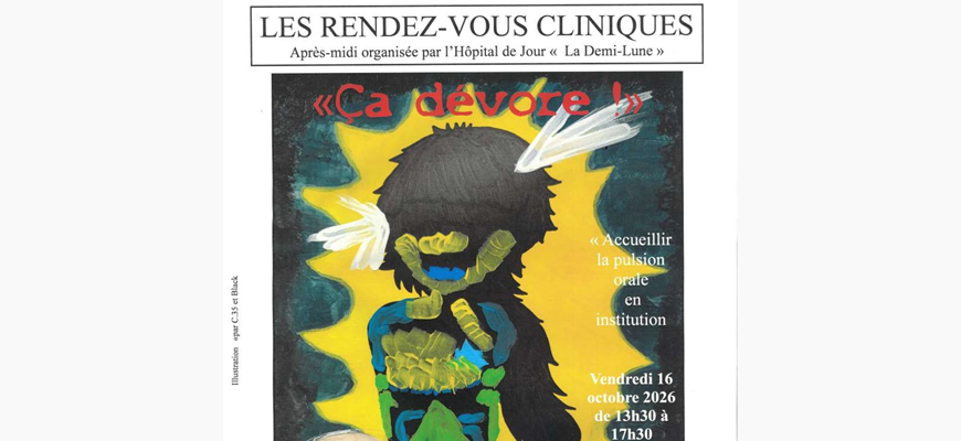 Haut de l'affiche sur les rendez-vous clinique du 16 octobre 2026